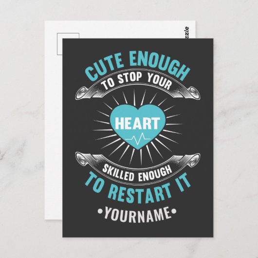 ナース看護おもしろいナース ポストカード (正面/裏面)