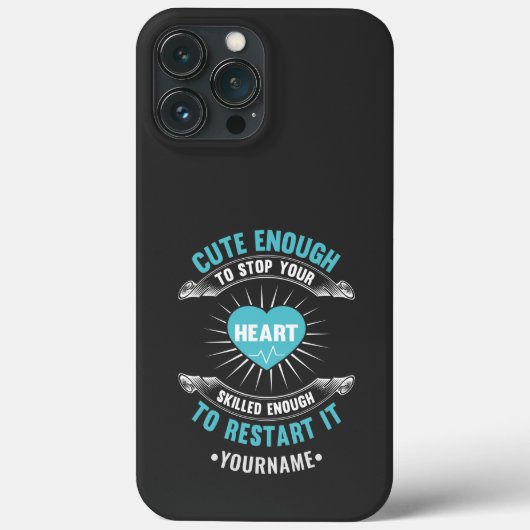 ナース看護おもしろいナース Case-Mate iPhoneケース (裏面)