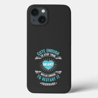 ナース看護おもしろいナース iPhone 13ケース