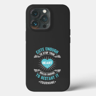 ナース看護おもしろいナース iPhone 13 PROケース