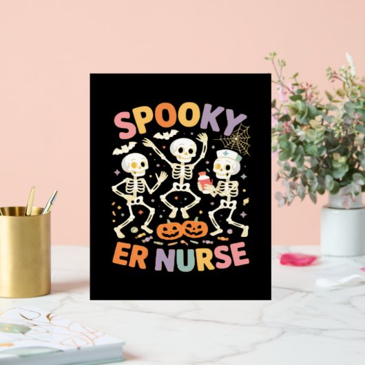 ナース看護かわいいハロウィン不気味エッセンシャルT-Sh アクリルサイン (ウェディング)