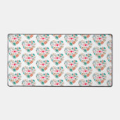 ナース看護ハート具 デスクマット (正面)