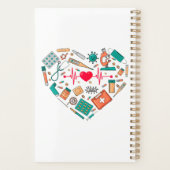 ナース看護ハート具 プランナー手帳 (裏面)