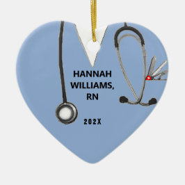 ナース看護学校の卒業写真 セラミックオーナメント