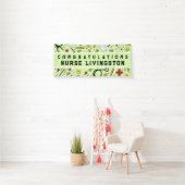 ナース看護学校卒業おめでとうバナー 横断幕 (インサイチュ)