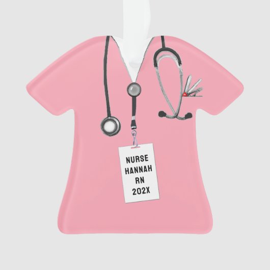 ナース看護学校卒業 オーナメント (正面)