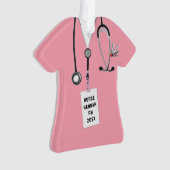 ナース看護学校卒業 オーナメント (正面)