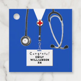 ナース看護学校卒業 フェイバータグ