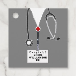 ナース看護学校卒業 フェイバータグ