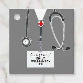 ナース看護学校卒業 フェイバータグ