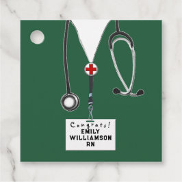 ナース看護学校卒業 フェイバータグ