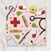 ナース看護学校卒業 フェイバータグ (裏面)