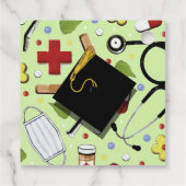 ナース看護学校卒業 フェイバータグ (裏面)