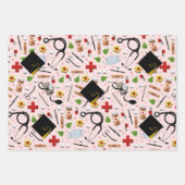 ナース看護学校卒業 ラッピングペーパーシート (正面2)