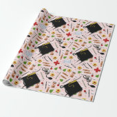 ナース看護学校卒業 ラッピングペーパー (アンロールド)