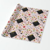 ナース看護学校卒業 ラッピングペーパー (アンロールド)