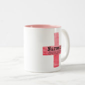 ナース看護学生 ツートーンマグカップ (正面右)
