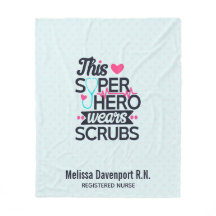 ナース素晴らしスーパーヒーローことわざタイポグラフィ