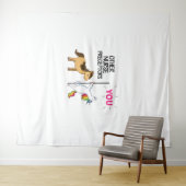 ナース素晴らし教師のためのユニコーンの贈り物 タペストリー (インサイチュ(横))