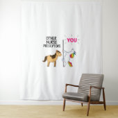 ナース素晴らし教師のためのユニコーンの贈り物 タペストリー (インサイチュ)