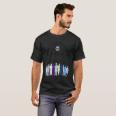 ナース統一された3月We行進ナース百万ニュー Tシャツ (正面フル)