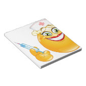 ナース絵文字 ノートパッド (アングル)