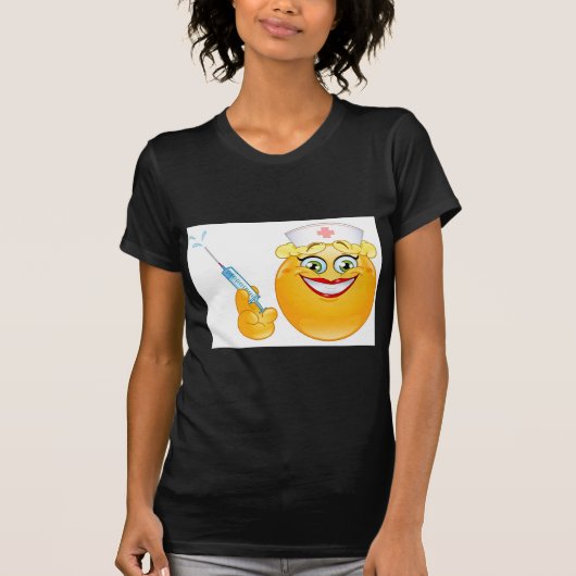 ナース絵文字 Tシャツ (正面)