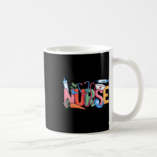 ナース聴診器かわいいコケットボウシュテスコープNu コーヒーマグカップ