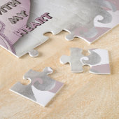 ナース聴診器ハート ジグソーパズル (側面)