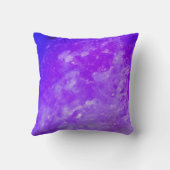 ナース聴診器紫水パーソナライズされた色 クッション (裏面)