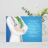 ナース職務卒業招待状 招待状 (スタンド正面)