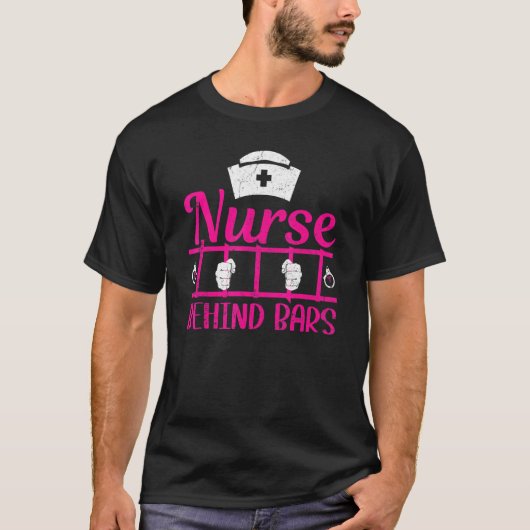 ナース背後バー矯正ナース Tシャツ (正面)