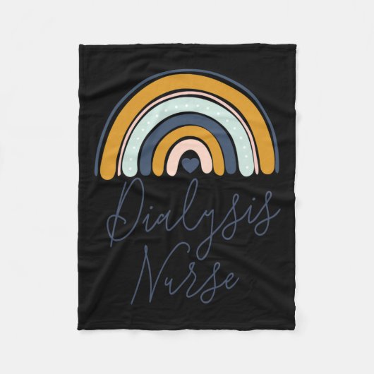 ナース腎臓病不全看護2 フリースブランケット (正面)