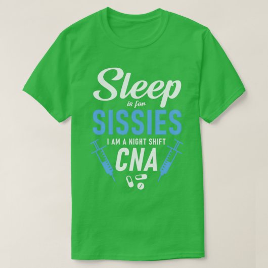 ナース補助贈与 Tシャツ (デザイン正面)