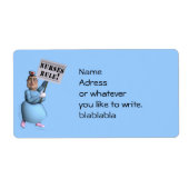 ナース規則！ ラベル (正面)