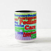 ナース言葉混乱コーヒーマグ マグカップ (中央)