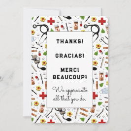 ナース評価カード サンキューカード