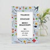 ナース評価サンキューカード サンキューカード (スタンド正面)