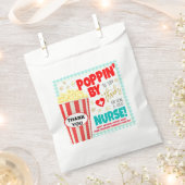 ナース評価ポップコーントリートバッグ フェイバーバッグ (クリップ留めされた状態)