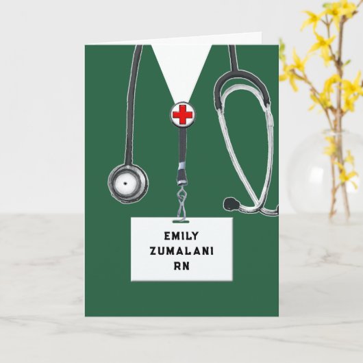 ナース評価 カード (黄色い花)