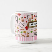 ナース評価 コーヒーマグカップ (正面左)