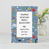 ナース評価 サンキューカード (スタンド正面)