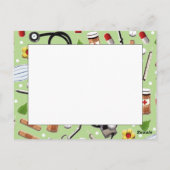 ナース評価 ポストカード (裏面)