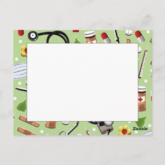 ナース評価 ポストカード (裏面)