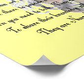 ナース詩キャンバスアートプリント「彼らはナースである」 ポスター (角)