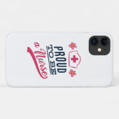 ナース誇りを持ったになる Case-Mate iPhoneケース (裏面(横))