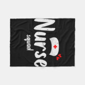 ナース誇りを持った分隊がナース フリースブランケット (正面(横))