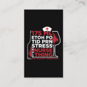 ナース認定看護生活 名刺 (正面)