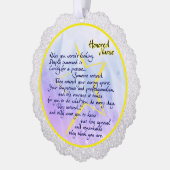 ナース認識オーナメントカード オーナメントカード (左)