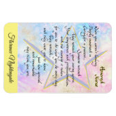 ナース認識磁パーソナライズされた石 マグネット (横)